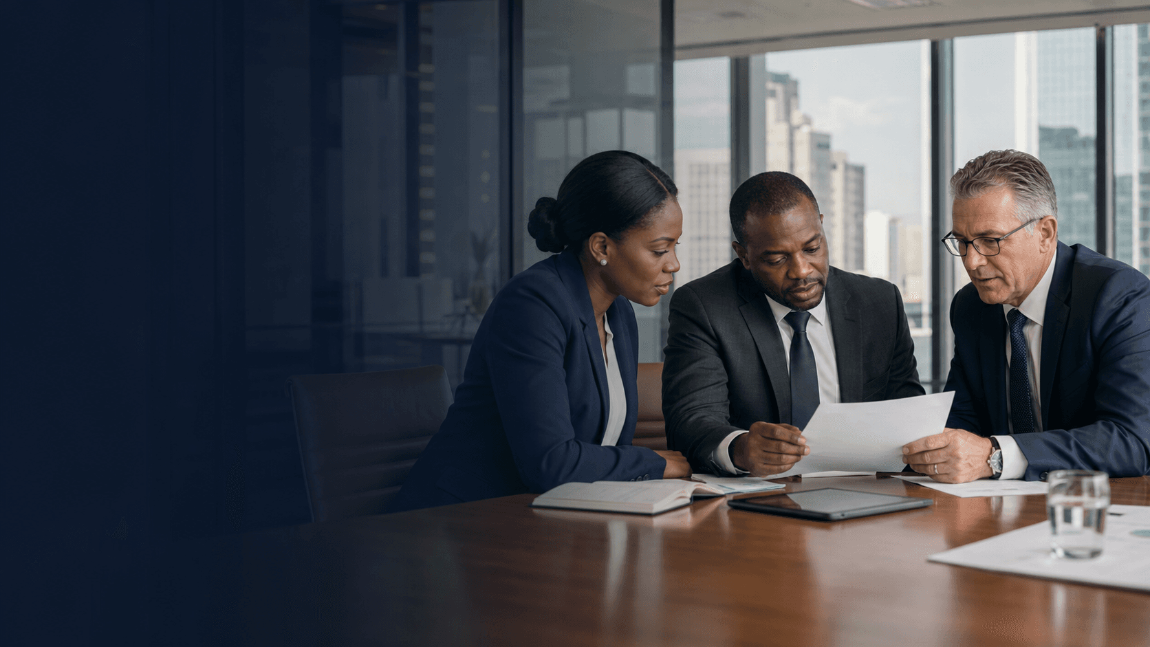 South African compliance professionals reviewing regulatory documents